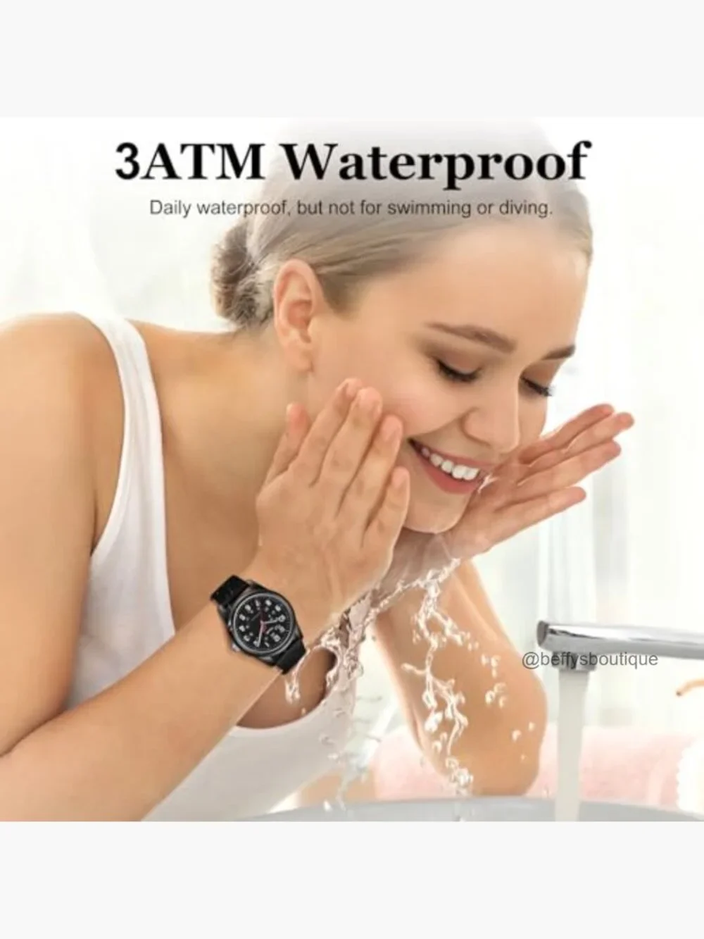 Military 24 Hour Easy Read Analog Quartz Wristwatch Silicone Strap 30M